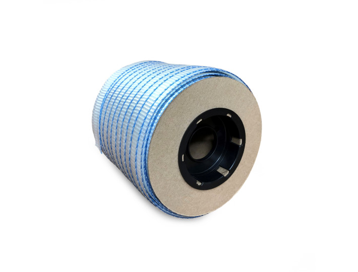 3/4" x 250' Heavy Duty Pull Tape (Mule Tape), 2400 lbs Break Strength, White